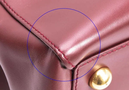Cartier Must Line Leather Tote Bag Red
