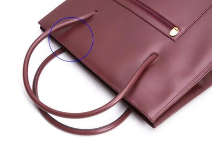 Cartier Must Line Leather Tote Bag Red