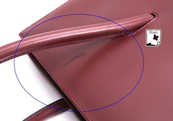 Cartier Must Line Leather Tote Bag Red