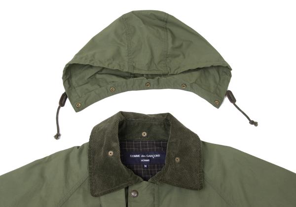 COMME des GARCONS HOMME Corduroy Panel Jacket Khaki Size M