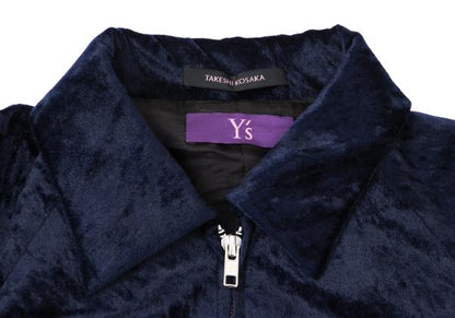TAKESHI KOSAKA by Y's Pink Label Balloon Jacket Navy Size 2