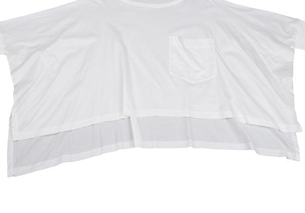 LIMI feu 22SS Pocket Design Wide T-Shirt White Size 2