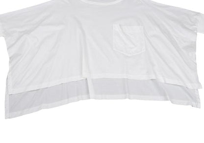 LIMI feu 22SS Pocket Design Wide T-Shirt White Size 2