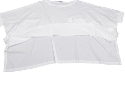 LIMI feu 22SS Pocket Design Wide T-Shirt White Size 2