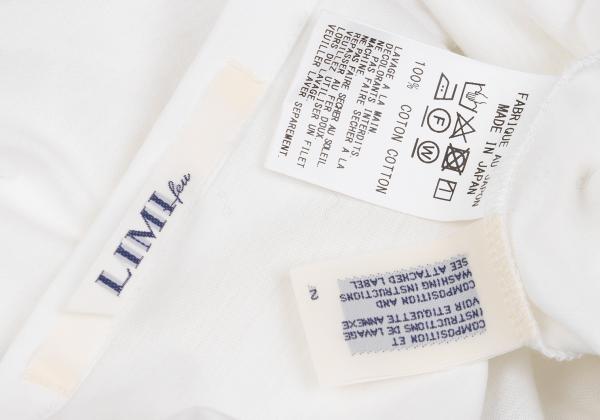 LIMI feu 22SS Pocket Design Wide T-Shirt White Size 2