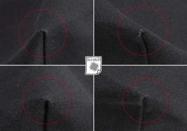 Ground Y Logo Print Canvas Tote Bag Black