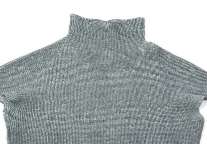 ISSEY MIYAKE PLEATS (T.) Fabric Print T-Shirt Gray Size 3