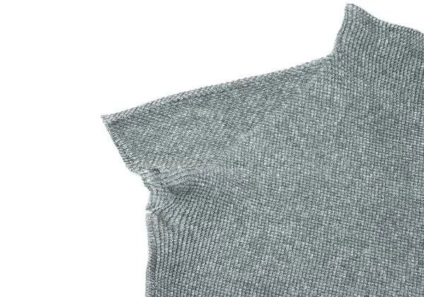 ISSEY MIYAKE PLEATS (T.) Fabric Print T-Shirt Gray Size 3