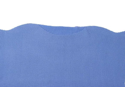 ISSEY MIYAKE me Blue Stretch Pleated T-Shirt Size F