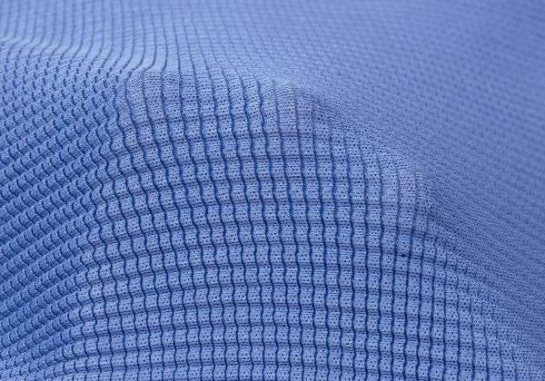 ISSEY MIYAKE me Blue Stretch Pleated T-Shirt Size F