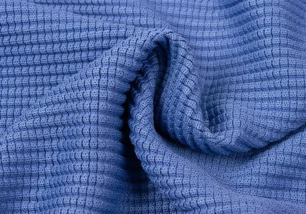 ISSEY MIYAKE me Blue Stretch Pleated T-Shirt Size F