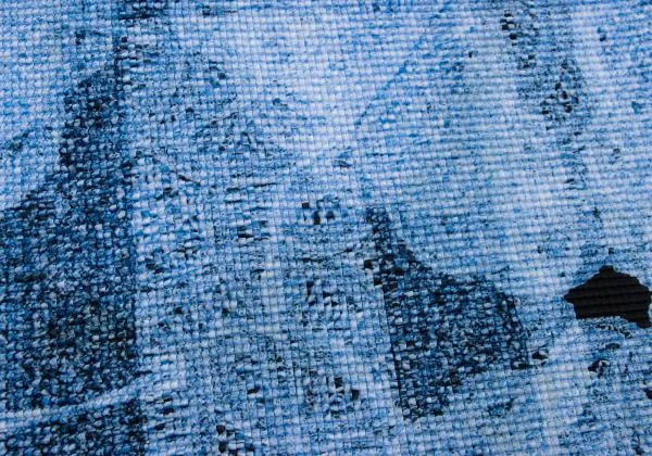 ISSEY MIYAKE me All-Over Print Pleats T-Shirt Blue Size F