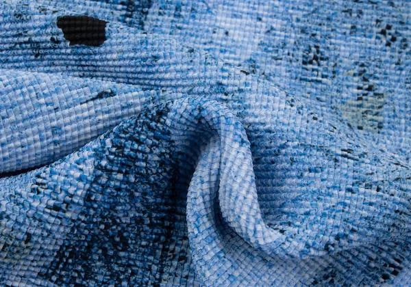 ISSEY MIYAKE me All-Over Print Pleats T-Shirt Blue Size F