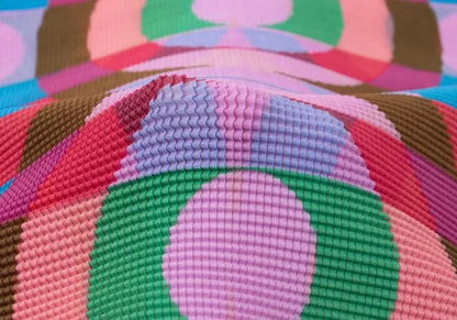 ISSEY MIYAKE me Psychedelic Pleats T-Shirt Pink Size F