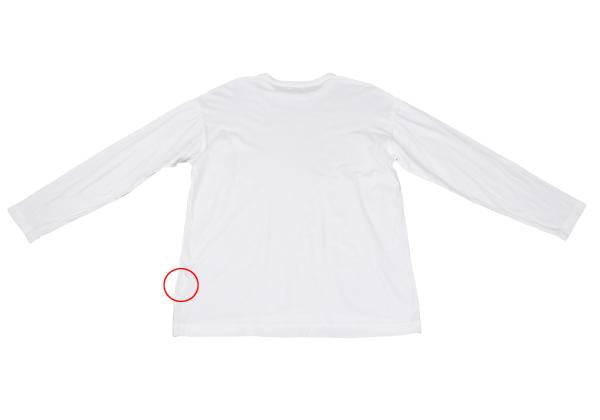 COMME des GARCONS HOMME Cotton Long Sleeve Tee Size M