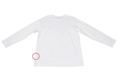 COMME des GARCONS HOMME Cotton Long Sleeve Tee Size M