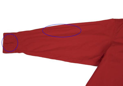 COMME des GARCONS HOMME Cotton Long Sleeve Shirt Red Size M
