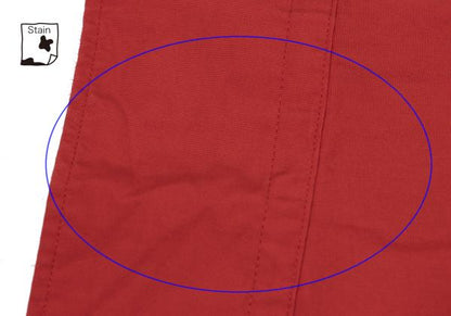 COMME des GARCONS HOMME Cotton Long Sleeve Shirt Red Size M