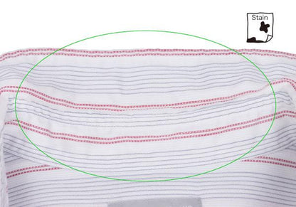 COMME des GARCONS HOMME Stripe Panel Long Shirt White Size M