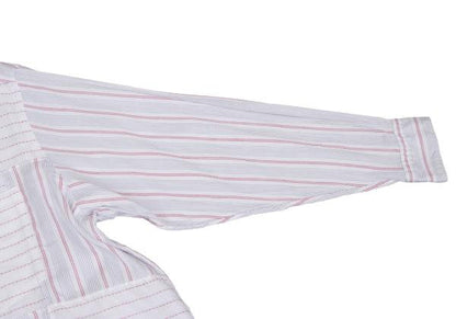 COMME des GARCONS HOMME Stripe Panel Long Shirt White Size M