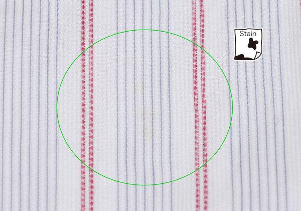 COMME des GARCONS HOMME Stripe Panel Long Shirt White Size M