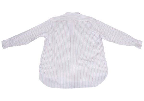 COMME des GARCONS HOMME Stripe Panel Long Shirt White Size M