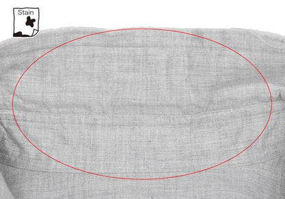 COMME des GARCONS HOMME Cotton Raw Edge Shirt Gray Size M