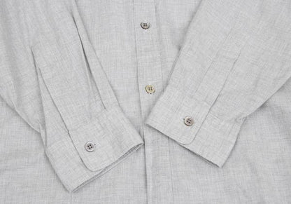 COMME des GARCONS HOMME Cotton Raw Edge Shirt Gray Size M