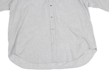 COMME des GARCONS HOMME Cotton Raw Edge Shirt Gray Size M