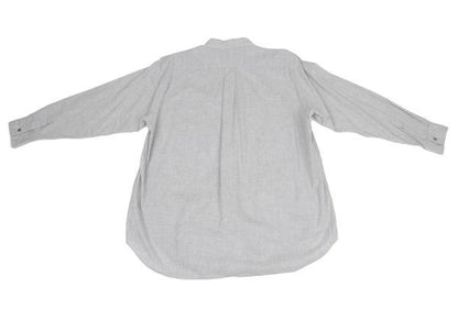 COMME des GARCONS HOMME Cotton Raw Edge Shirt Gray Size M