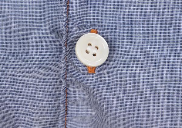 COMME des GARCONS HOMME Shirring Chambray Shirt Blue Size M