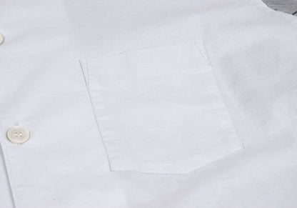 COMME des GARCONS HOMME Mixed Stripe Long Sleeve Cotton Shirt Size M