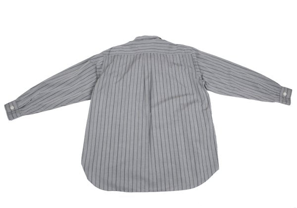 COMME des GARCONS HOMME Mixed Stripe Long Sleeve Cotton Shirt Size M