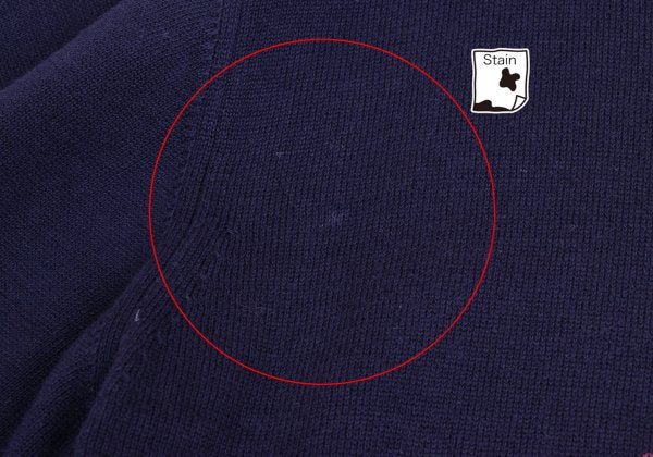 COMME des GARCONS HOMME Cotton Square Knit Sweater Size M