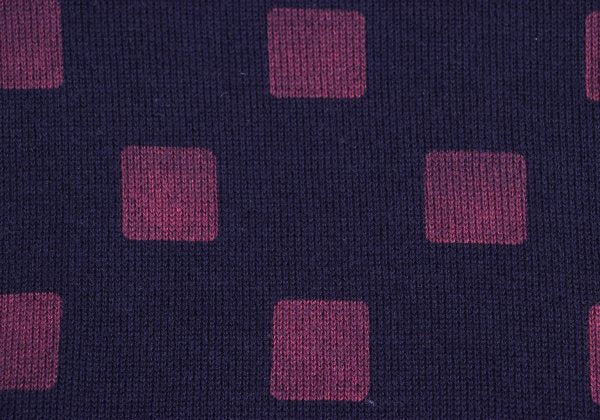 COMME des GARCONS HOMME Cotton Square Knit Sweater Size M