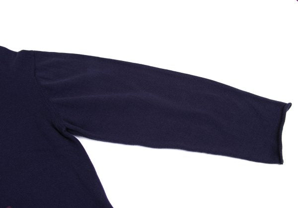 COMME des GARCONS HOMME Cotton Square Knit Sweater Size M