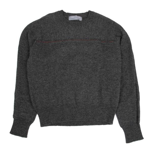 COMME des GARCONS HOMME Wool Stitch Sweater Gray Size M