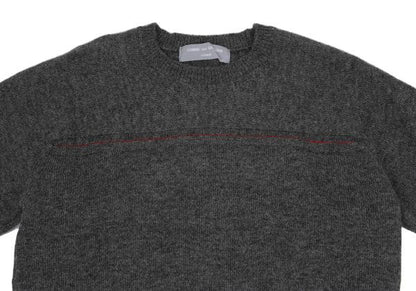 COMME des GARCONS HOMME Wool Stitch Sweater Gray Size M