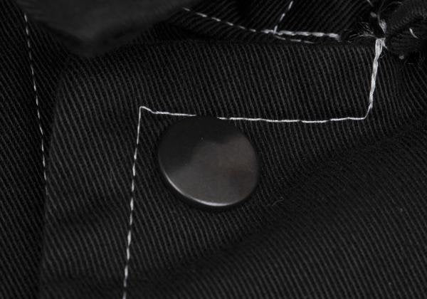 COMME des GARCONS HOMME Cotton Twill Jacket Black Size M