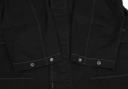 COMME des GARCONS HOMME Cotton Twill Jacket Black Size M