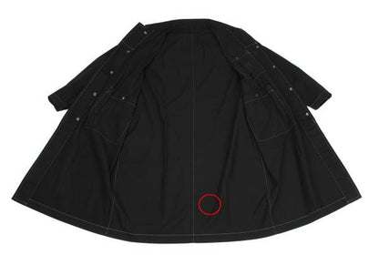 COMME des GARCONS HOMME Cotton Twill Jacket Black Size M