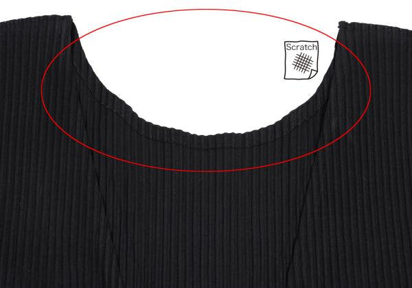 ISSEY MIYAKE me A-POC INSIDE 20AW Back Knit Sweater Size F