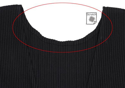 ISSEY MIYAKE me A-POC INSIDE 20AW Back Knit Sweater Size F