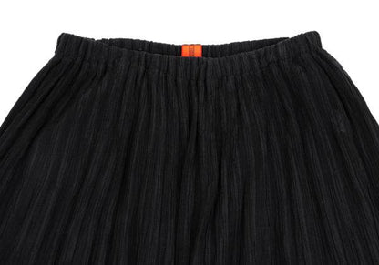 ISSEY MIYAKE HaaT Garment Dyed Panel Skirt Black Size 2
