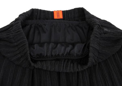 ISSEY MIYAKE HaaT Garment Dyed Panel Skirt Black Size 2