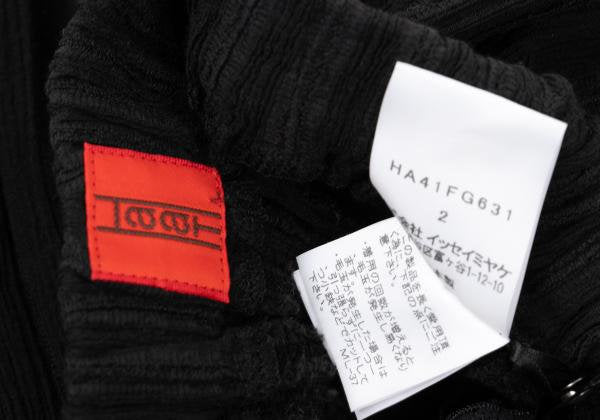 ISSEY MIYAKE HaaT Garment Dyed Panel Skirt Black Size 2