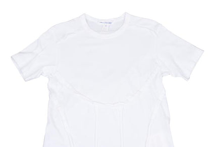 COMME des GARCONS SHIRT Cotton Outseam T-Shirt White Size S