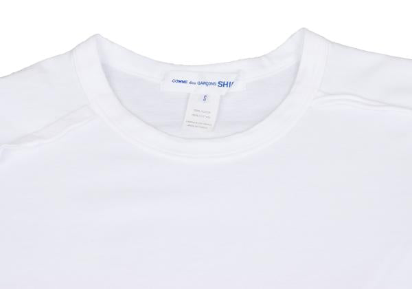 COMME des GARCONS SHIRT Cotton Outseam T-Shirt White Size S