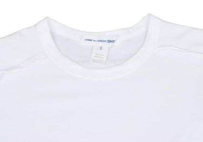 COMME des GARCONS SHIRT Cotton Outseam T-Shirt White Size S