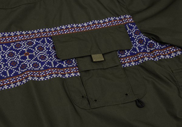 sacai 22SS Khaki Embroidered Oversized T-Shirt Size 1